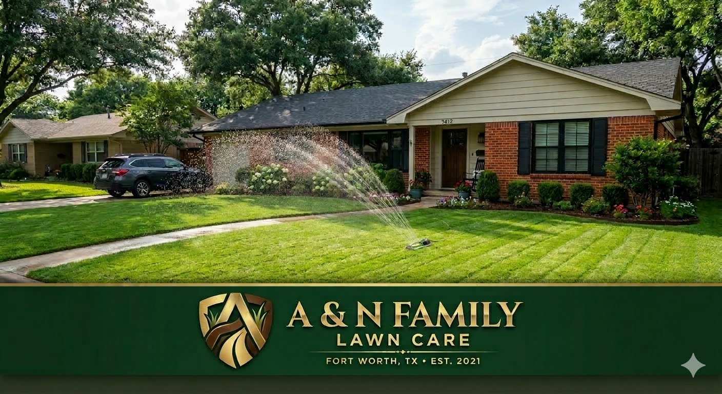 A & N Family Lawn Care Logo